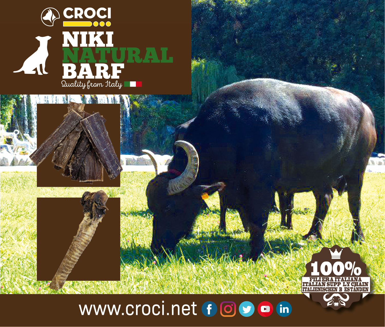 Novità Niki Natural Barf: Bufalo e Ossa