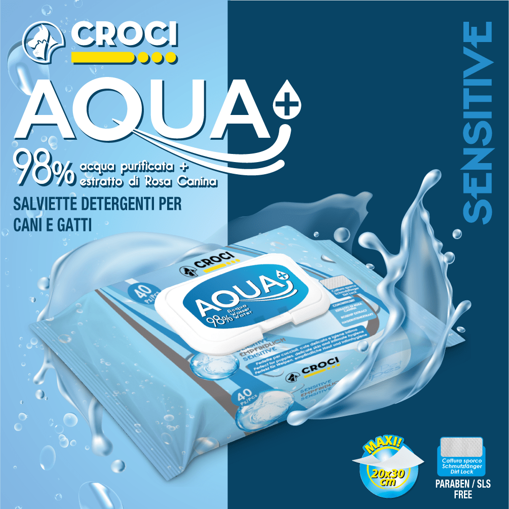 Salviette Sensitive Aqua+