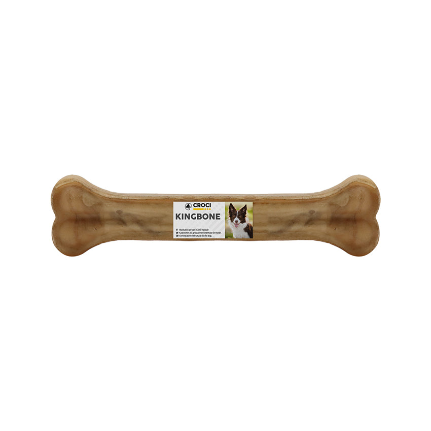 King Bone: osso singolo per cani in pelle bovina