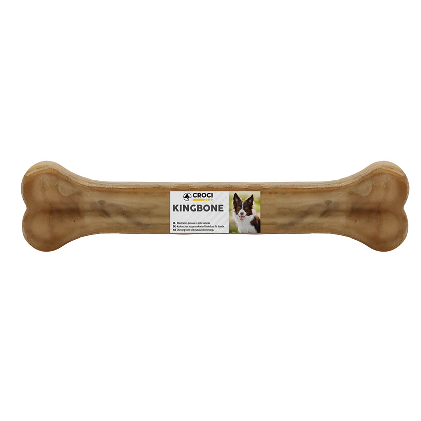 King Bone: osso singolo per cani in pelle bovina