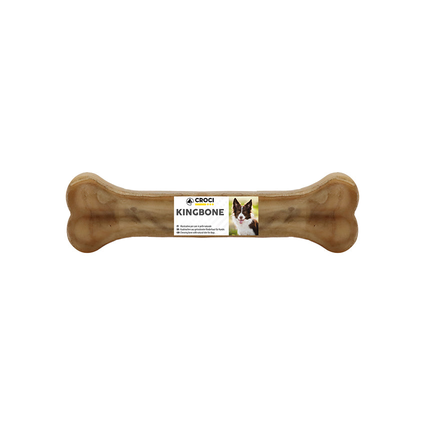 King Bone: osso singolo per cani in pelle bovina