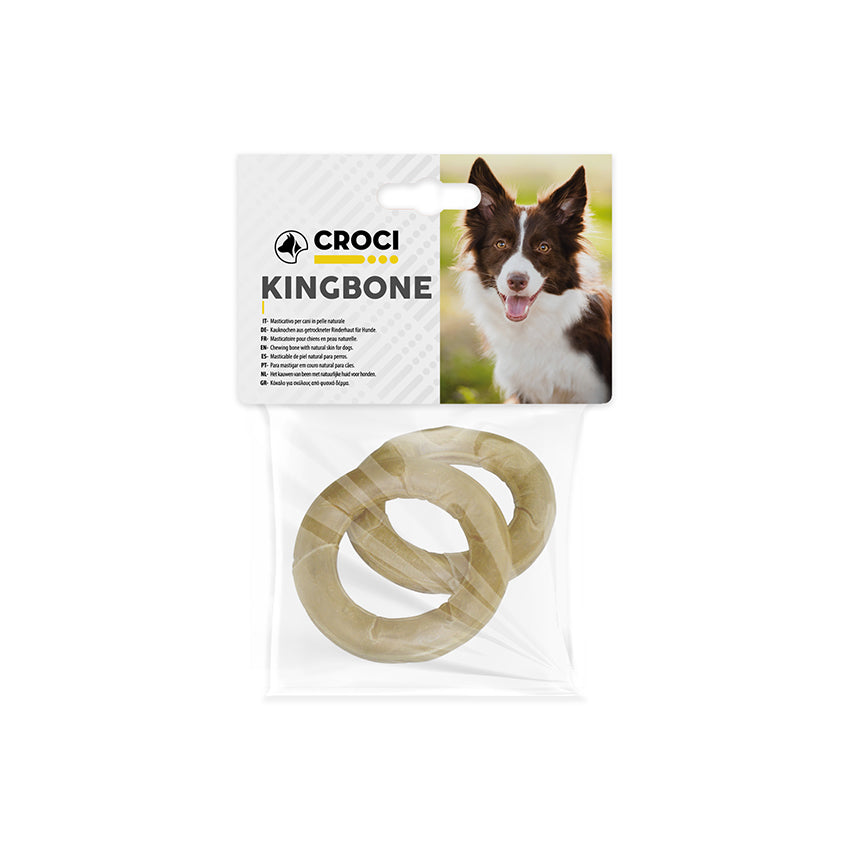 King Bone: snack osso anello naturale per cani