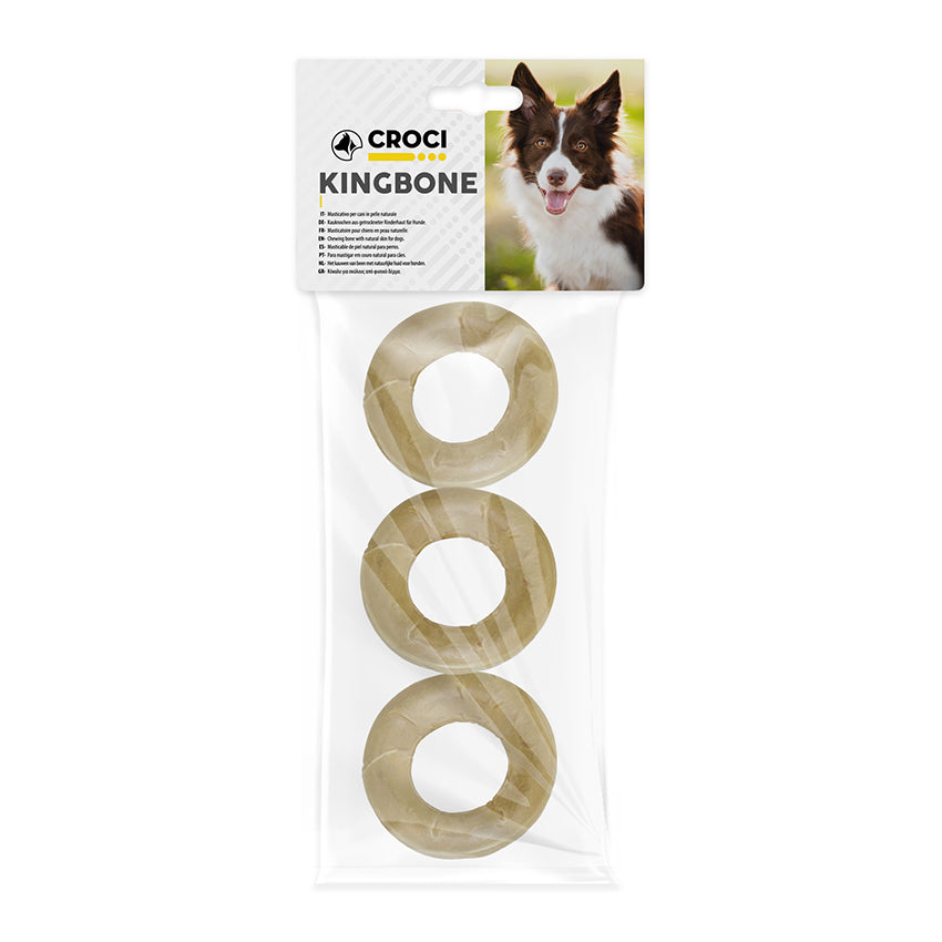King Bone: snack osso anello naturale per cani