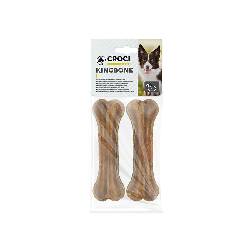 King Bone: ossa per cani in pelle bovina