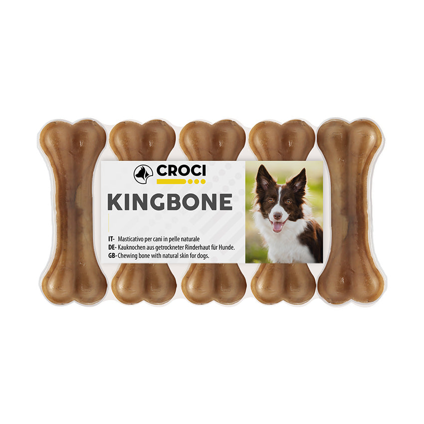 King Bone: ossa per cani in pelle bovina