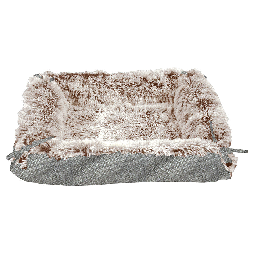 Colchoneta Multirelax 2 en 1 para perros y gatos Bobby Poilu