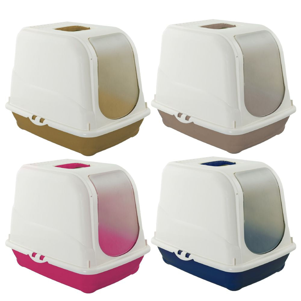 Oliver closed cat toilet Assorted colours