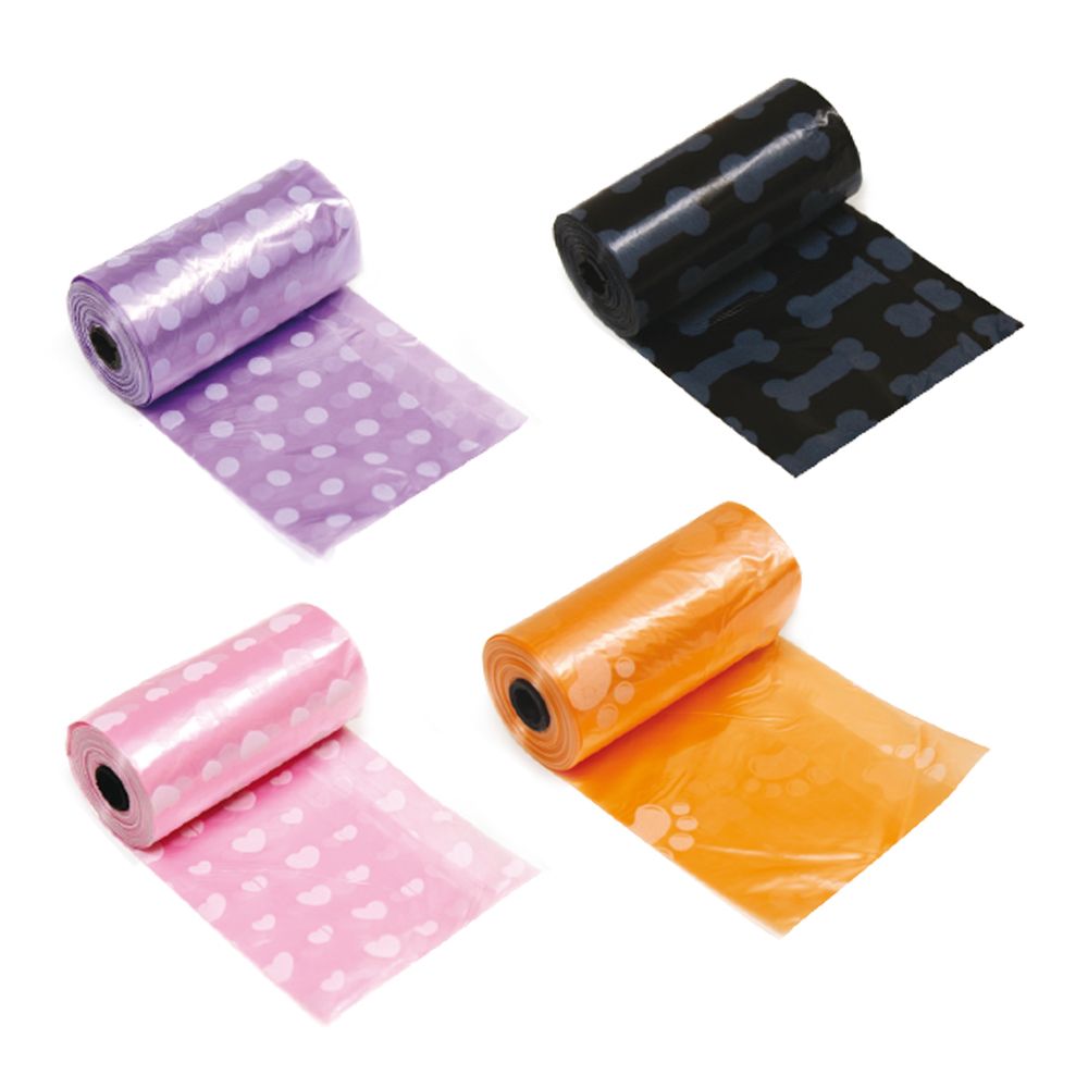 Ricambio sacchetti per cani in colori assortiti