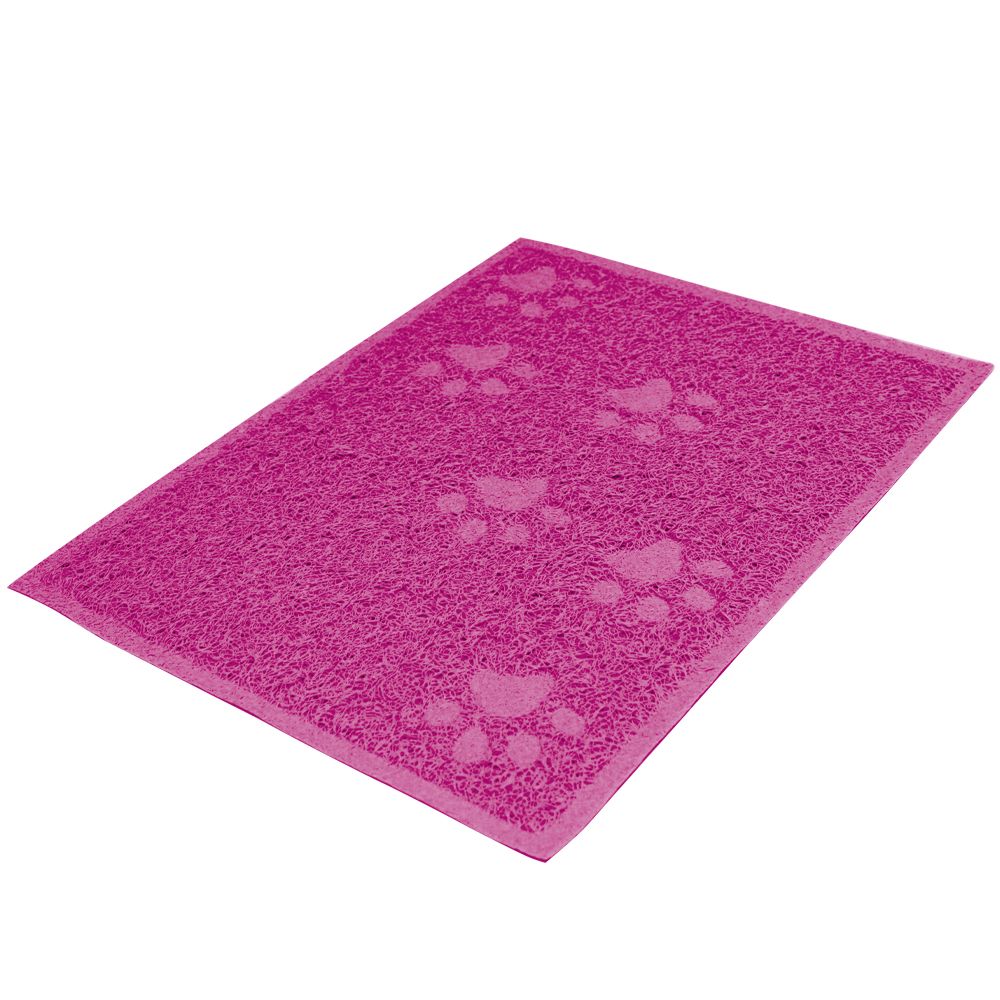 Alfombrilla externa para arena para gatos en varios colores