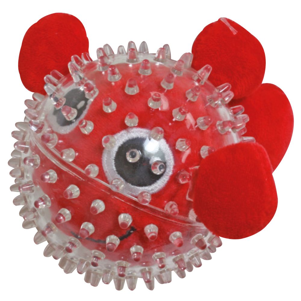 Seaside: palla in gomma TPR con soggetti assortiti