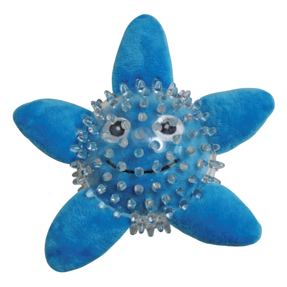 Seaside: palla in gomma TPR con soggetti assortiti