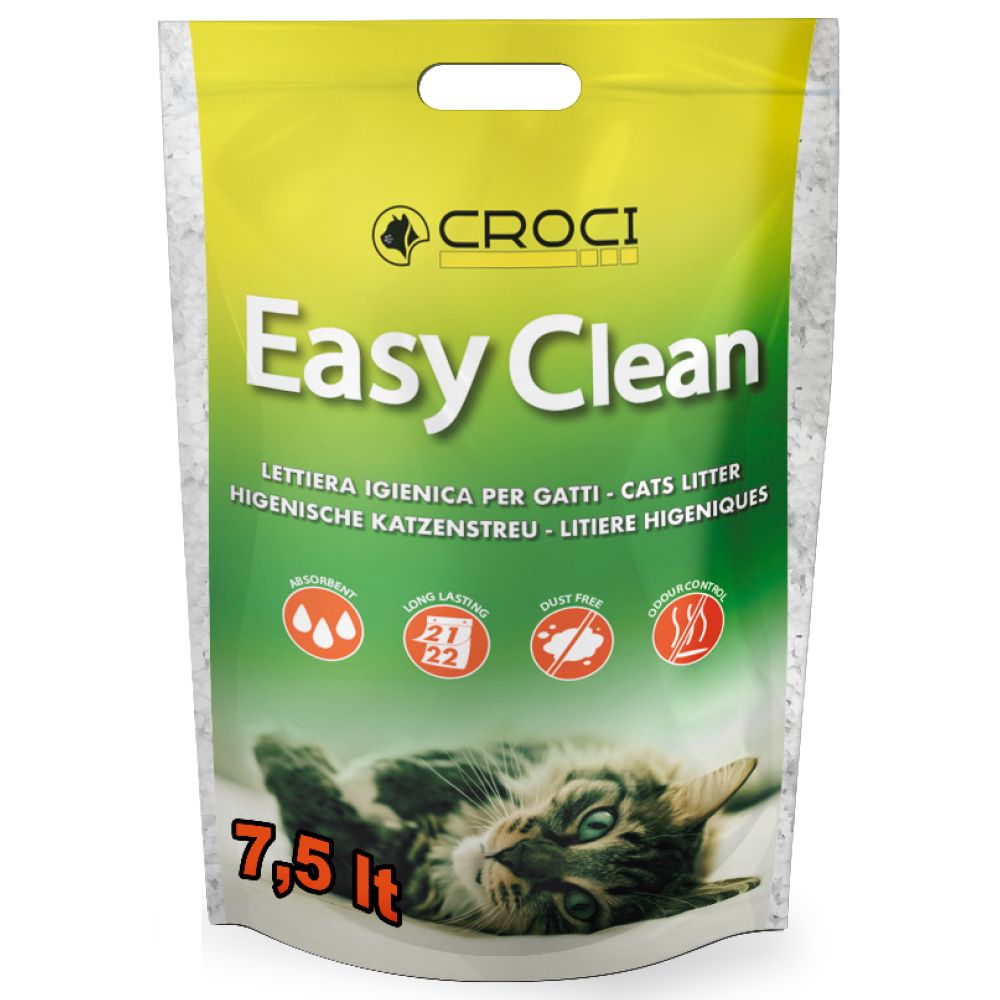 Lettiera per gatto al silicio Easy Clean