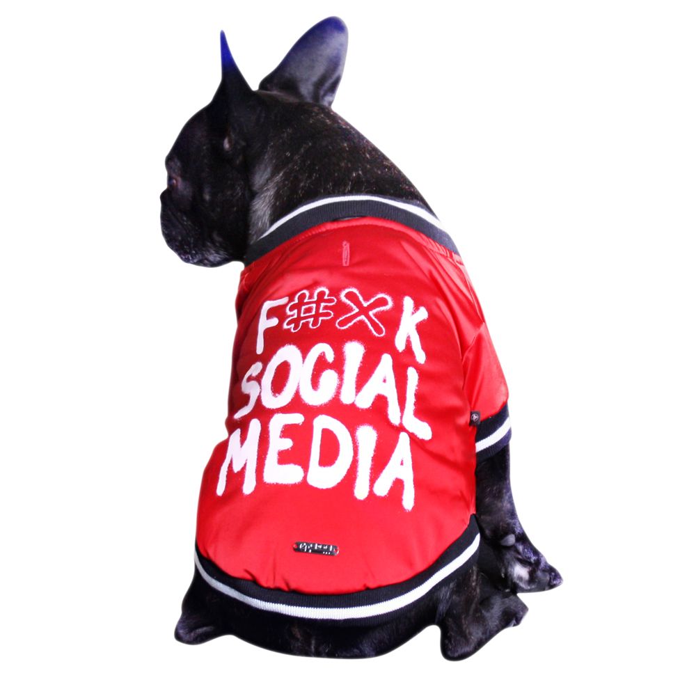 Social Media Giubbotto per Cani