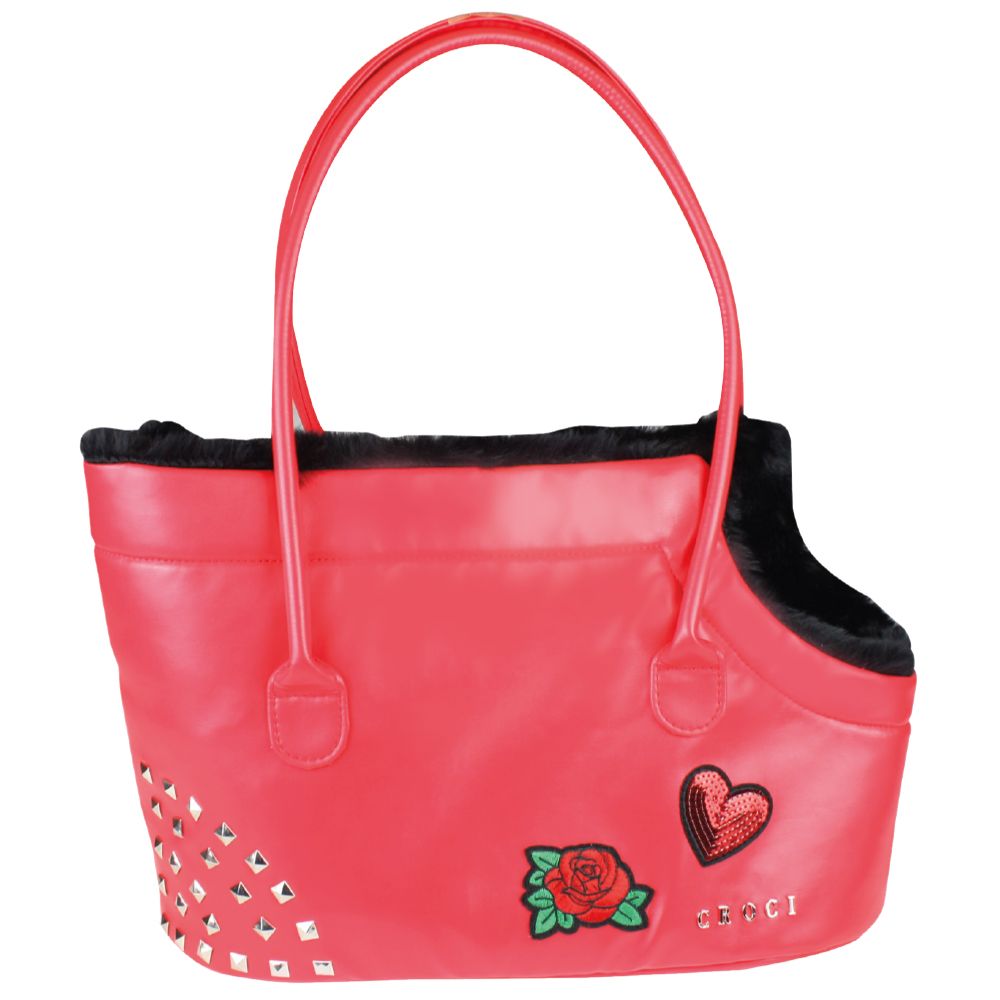 Perky Red Borsa per Animali