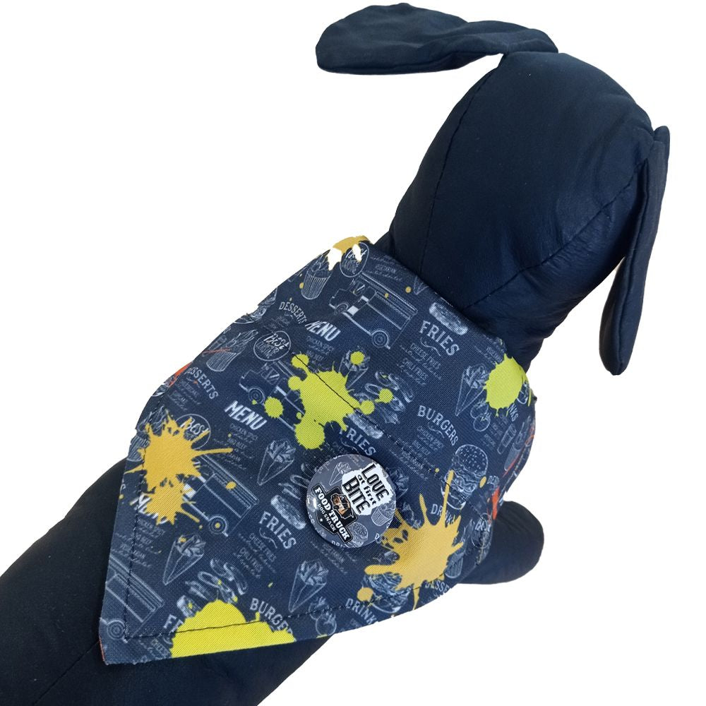 Bandana Foodtruck with Brooch