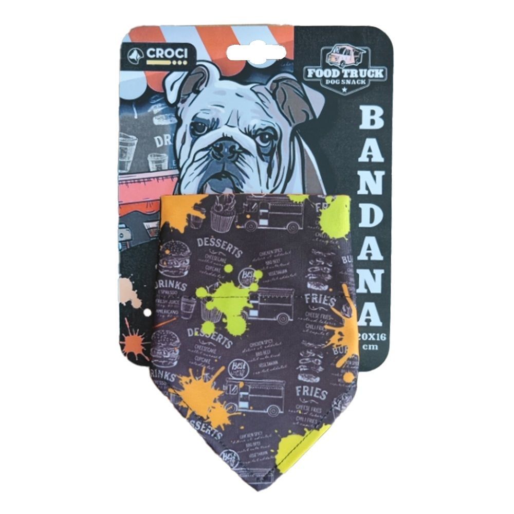 Bandana Foodtruck with Brooch