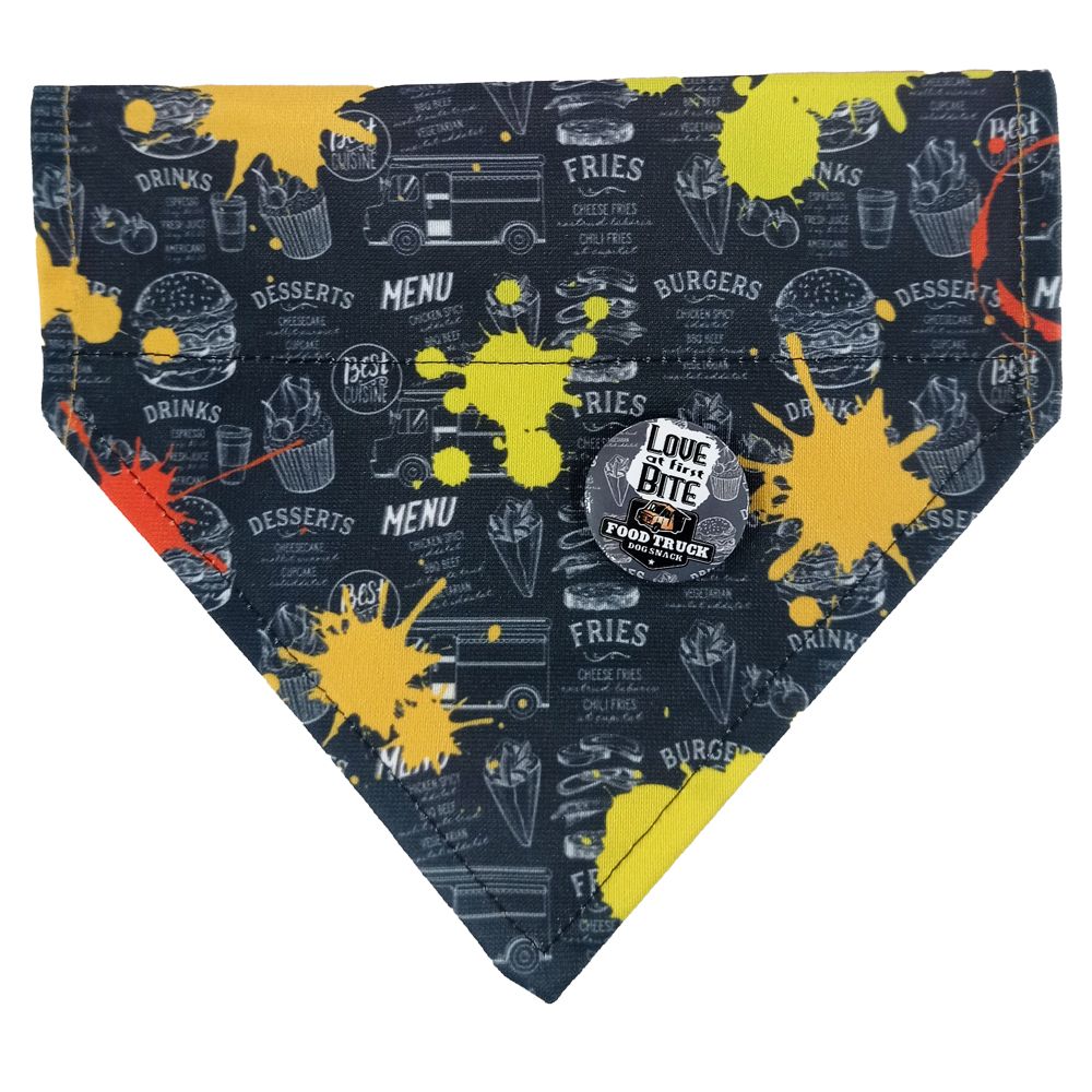Bandana Foodtruck with Brooch