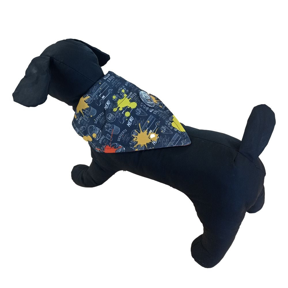 Bandana Foodtruck with Brooch