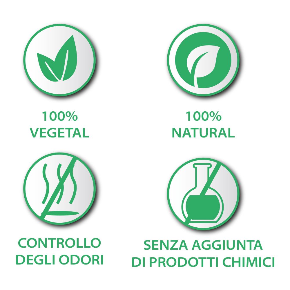100% vegetable litter for rabbits and small rodents - Biolette