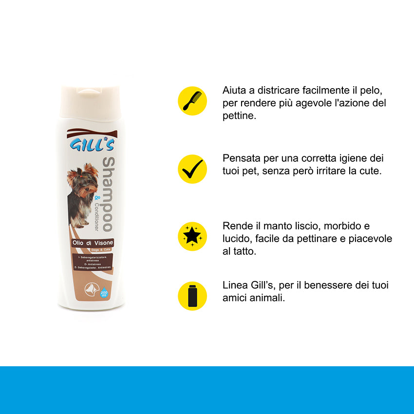 Balsamo per cane Olio Di Visone Gills