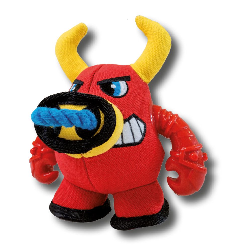 Plush Dog Game - Warriors Bull