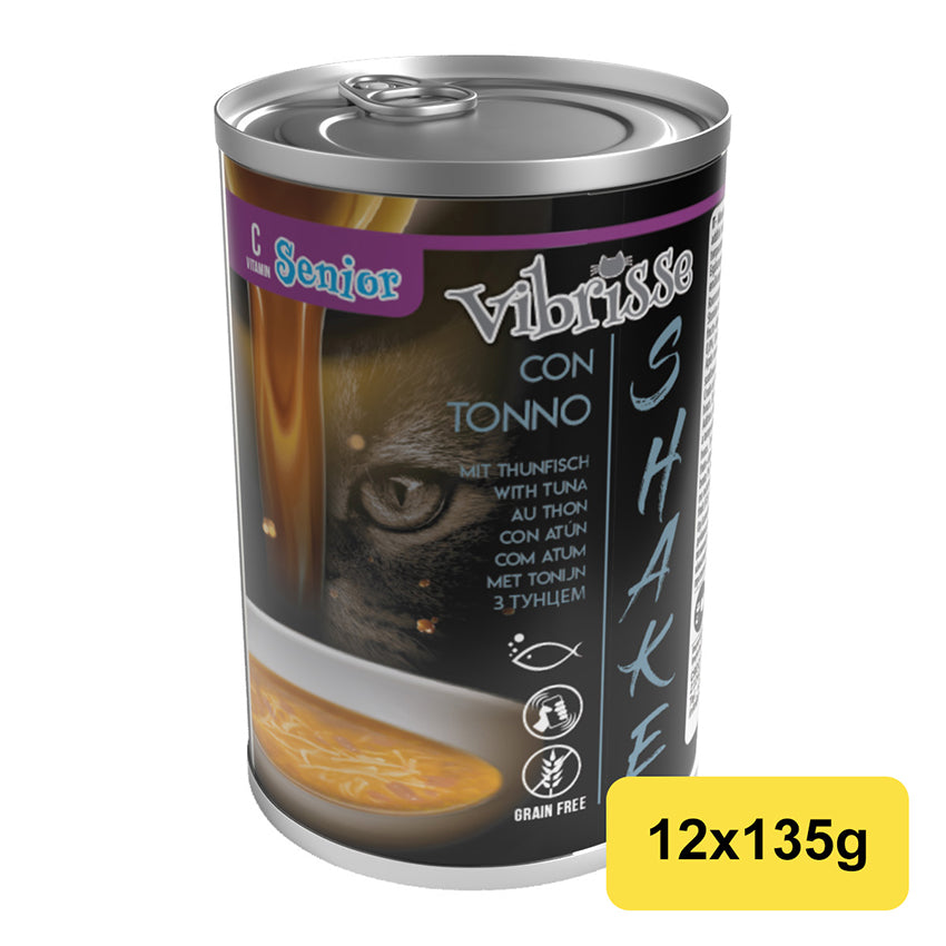 Vibrisse Shake: cibo per gatti anziani da 135g