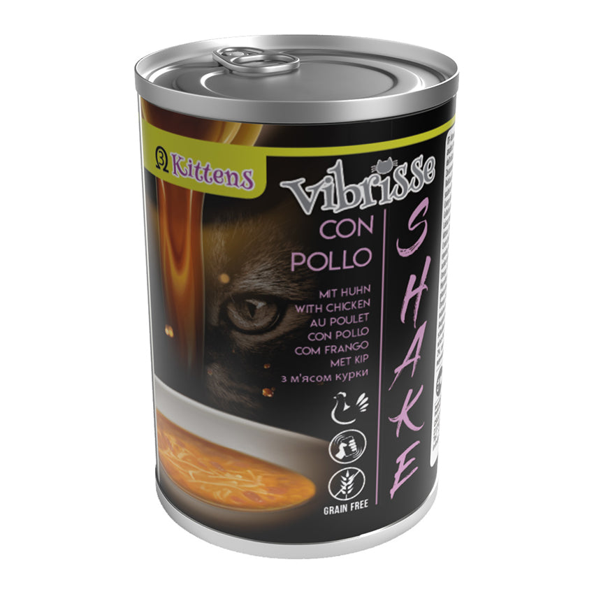 Wet food for kitten cats - Vibrisse Shake Kitten 135g
