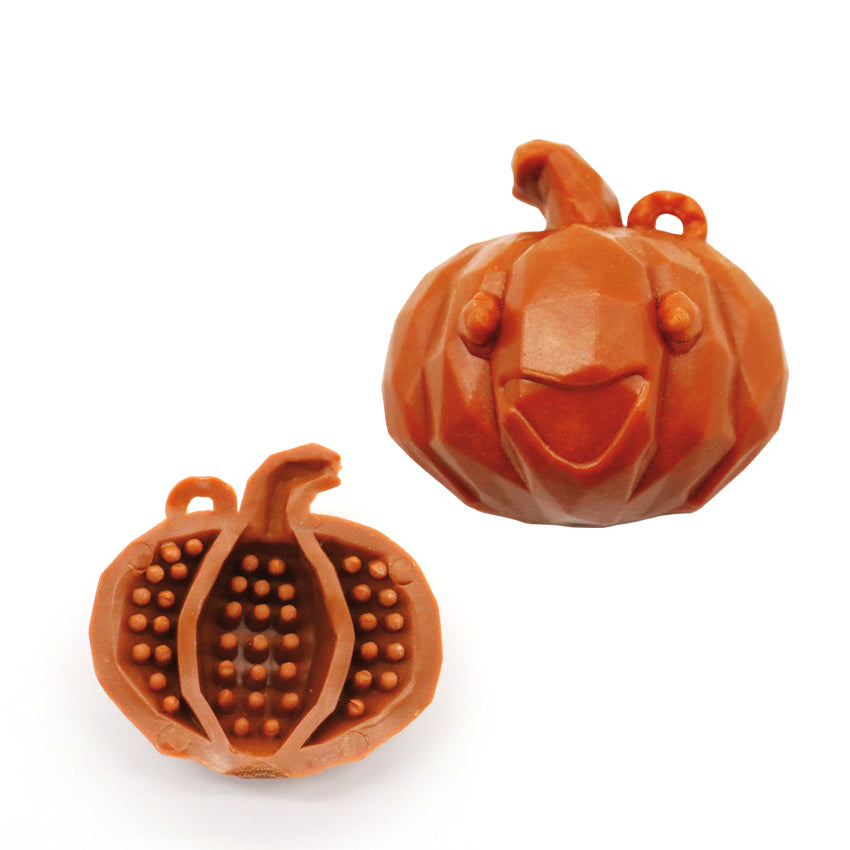 Snack pour Chiens en Forme de Citrouille - Savoureux et Idéal pour le Nettoyage des Dents