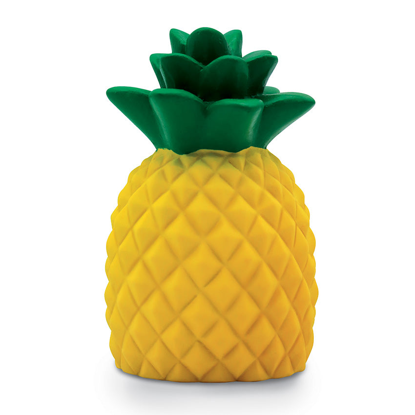 Gioco per cani a forma di ananas in gomma 10 cm