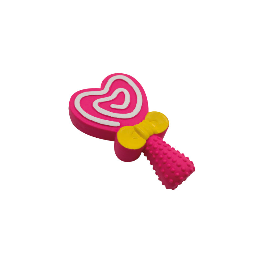 Lolly Blue Interactive Dog Toy – Lollipop Shaped Design Made of Durable Latex