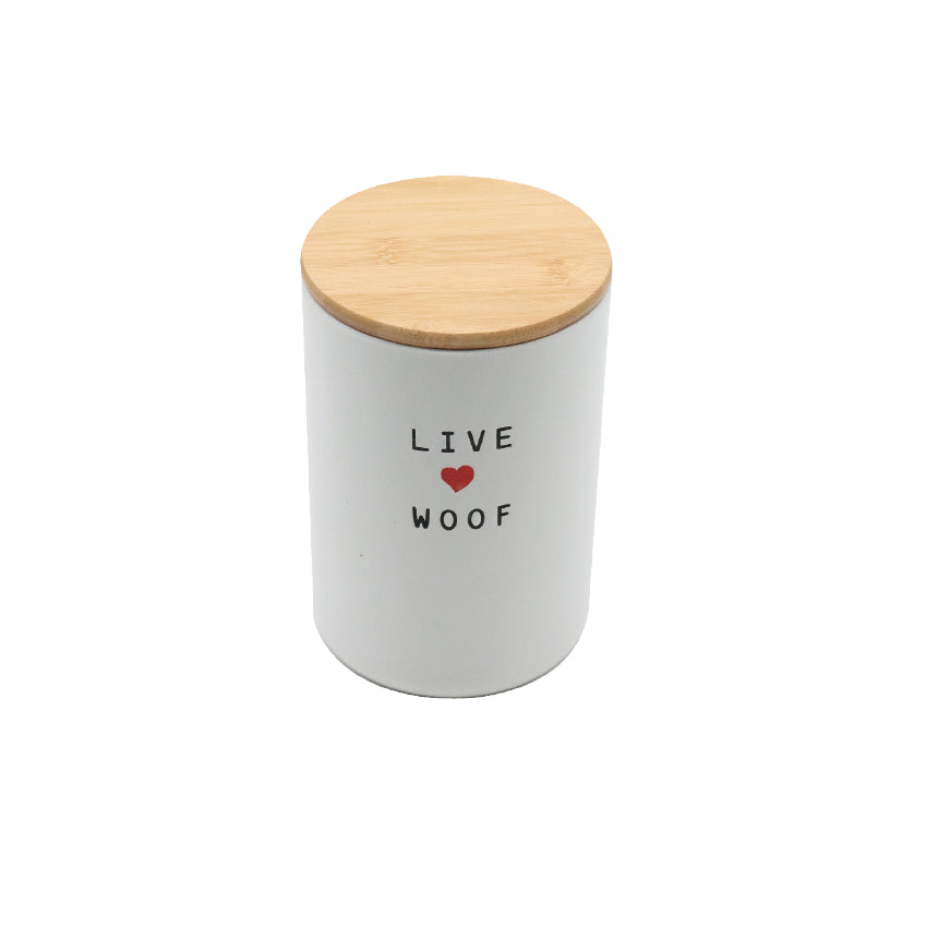 Ceramic Snack Container – Elegance and Functionality to Store Your Dog’s Treats