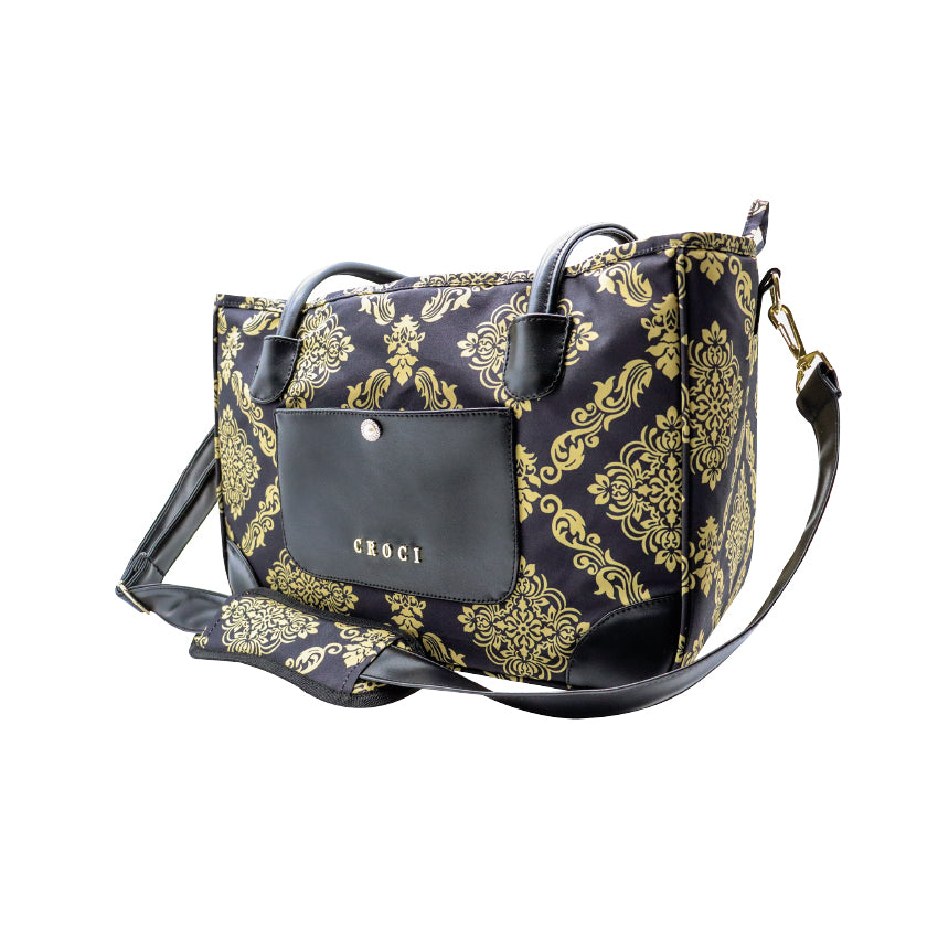 Borsa trasportino Goldfinger per cani Elegante e Lussuosa