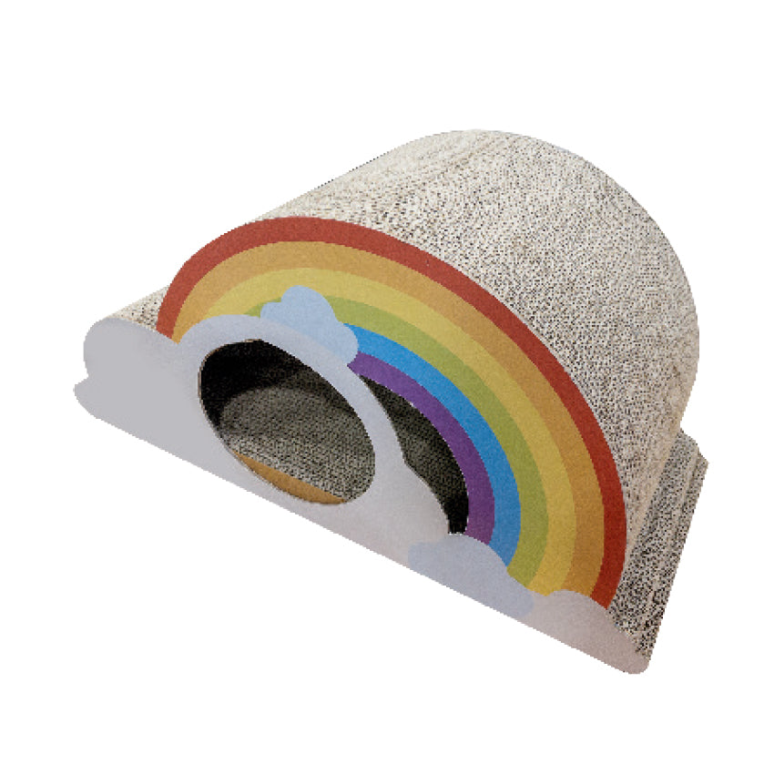Rainbow Cat Scratching Post – Colorful and Functional Rainbow