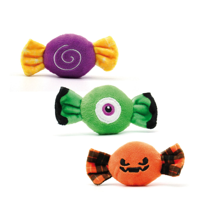 Jouet pour chiens en forme de bonbon - Halloween