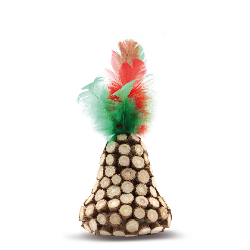 XMAS EUPHORIA DOTS – Giocattolo natalizio naturale per gatti