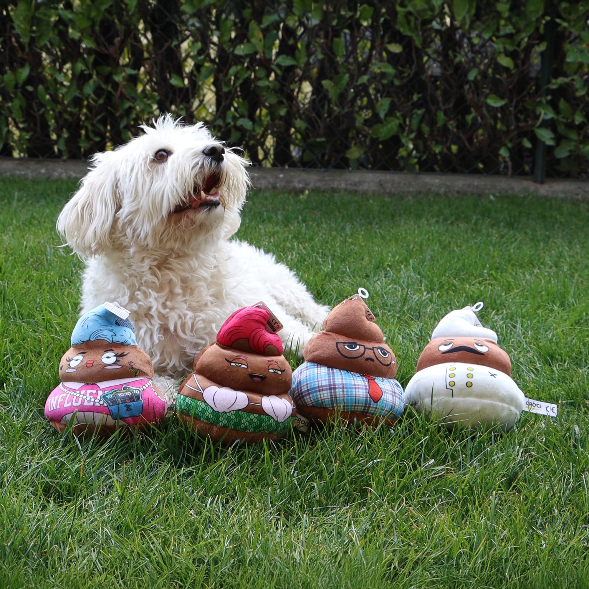 POOP CAREER Gioco per Cani con Suono, Divertente e Resistente