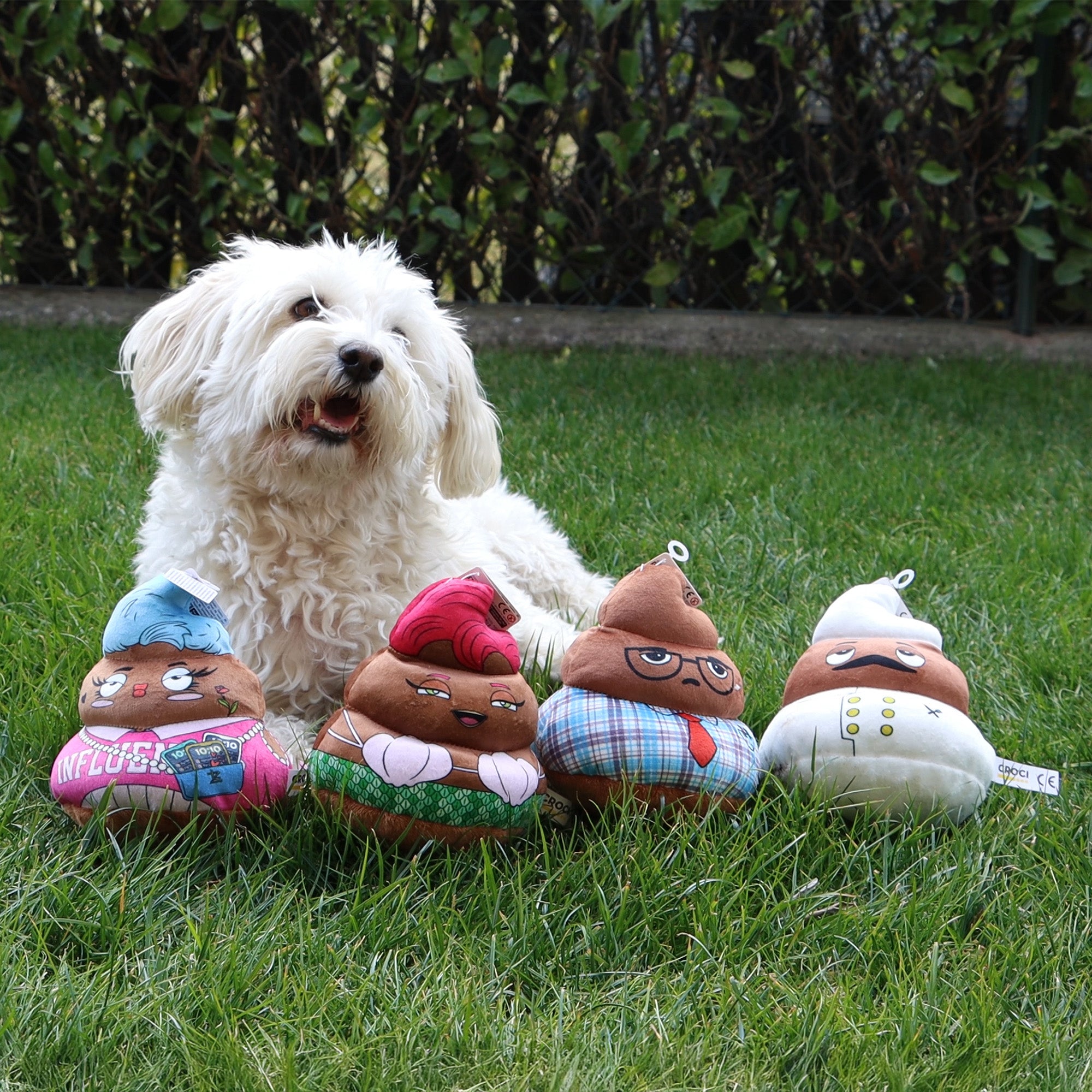 POOP CAREER Gioco per Cani con Suono, Divertente e Resistente