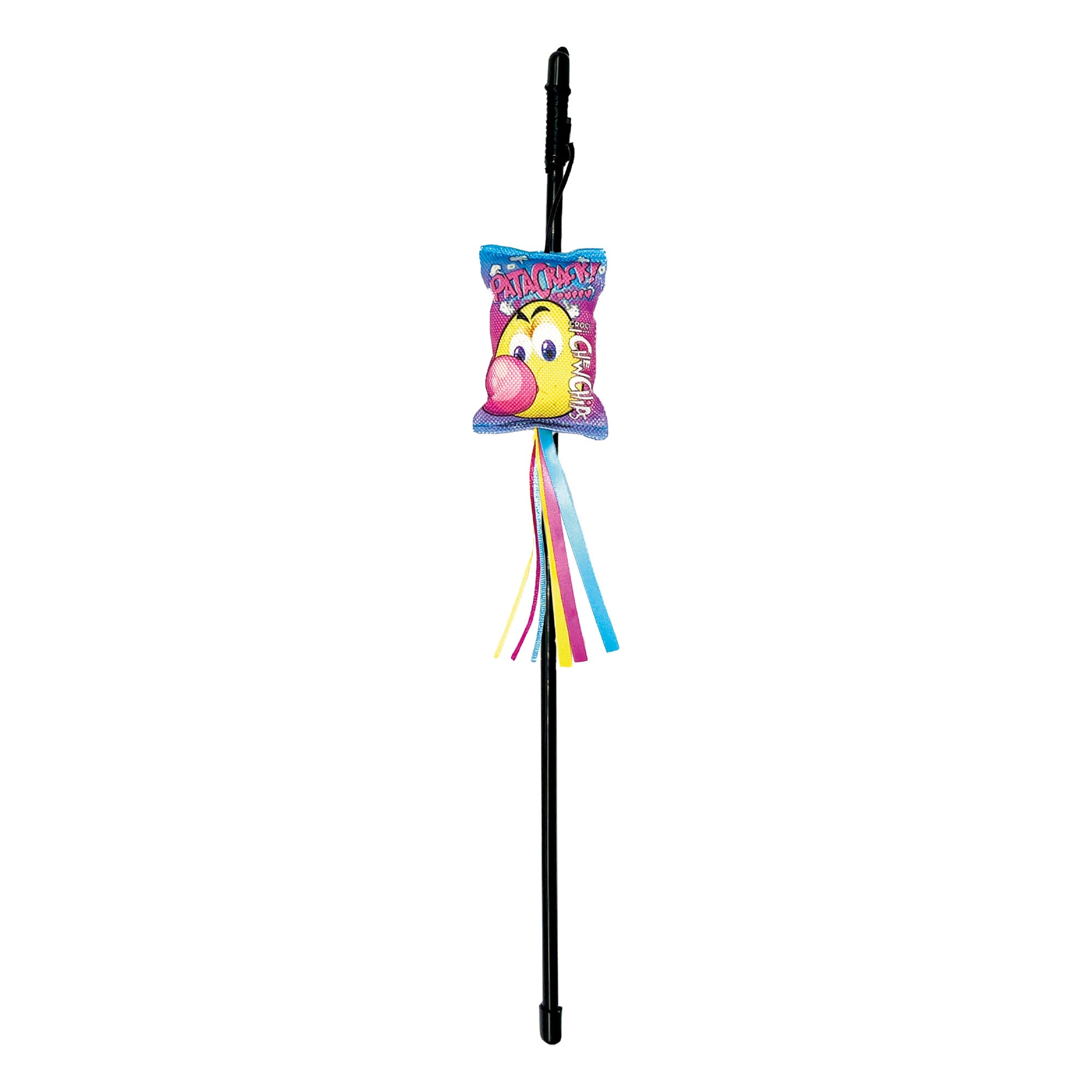 Bacchetta gioco per gatti a forma di patatine con catnip