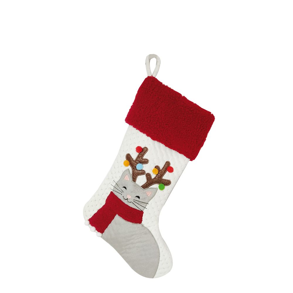 Calza natalizia per gatti