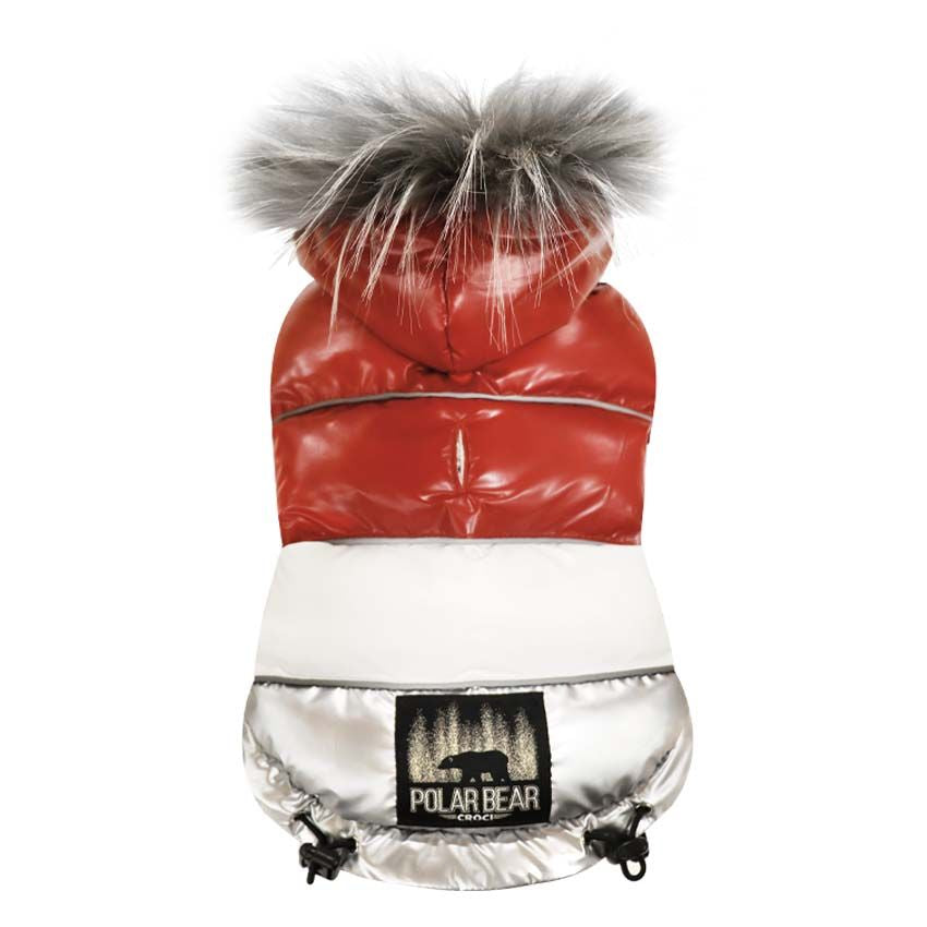 Cappottino cane Polar Bear Rosso