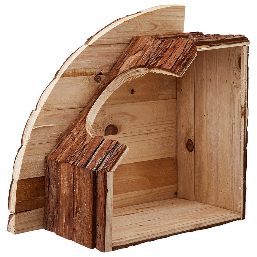 Casetta per roditori Wood Corner House capovolta