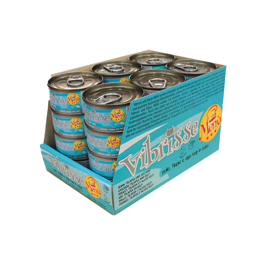 Vibrisse Menù: cibo naturale per gatti da 70g