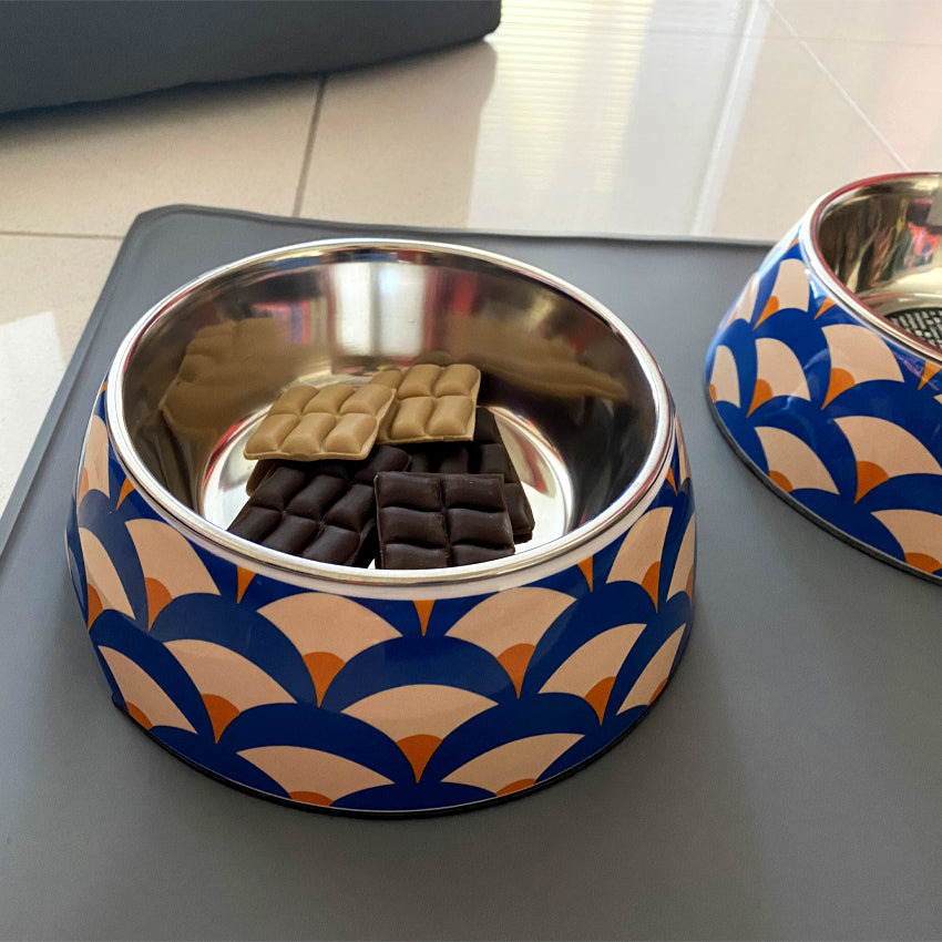 Stainless Steel Dog and Cat Bowl Bobby - Geisha