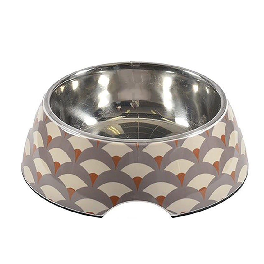 Stainless Steel Dog and Cat Bowl Bobby - Geisha