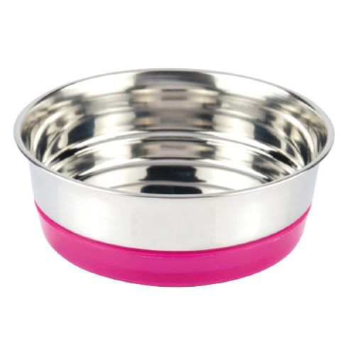 Ciotola in acciaio inossidabile Fluo Fucsia