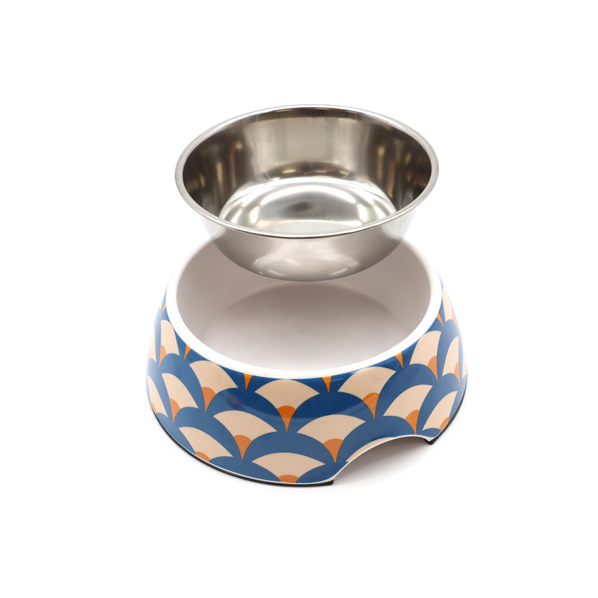 Stainless Steel Dog and Cat Bowl Bobby - Geisha