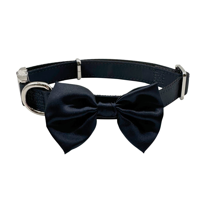 Dog collar with bow tie - Ceremony