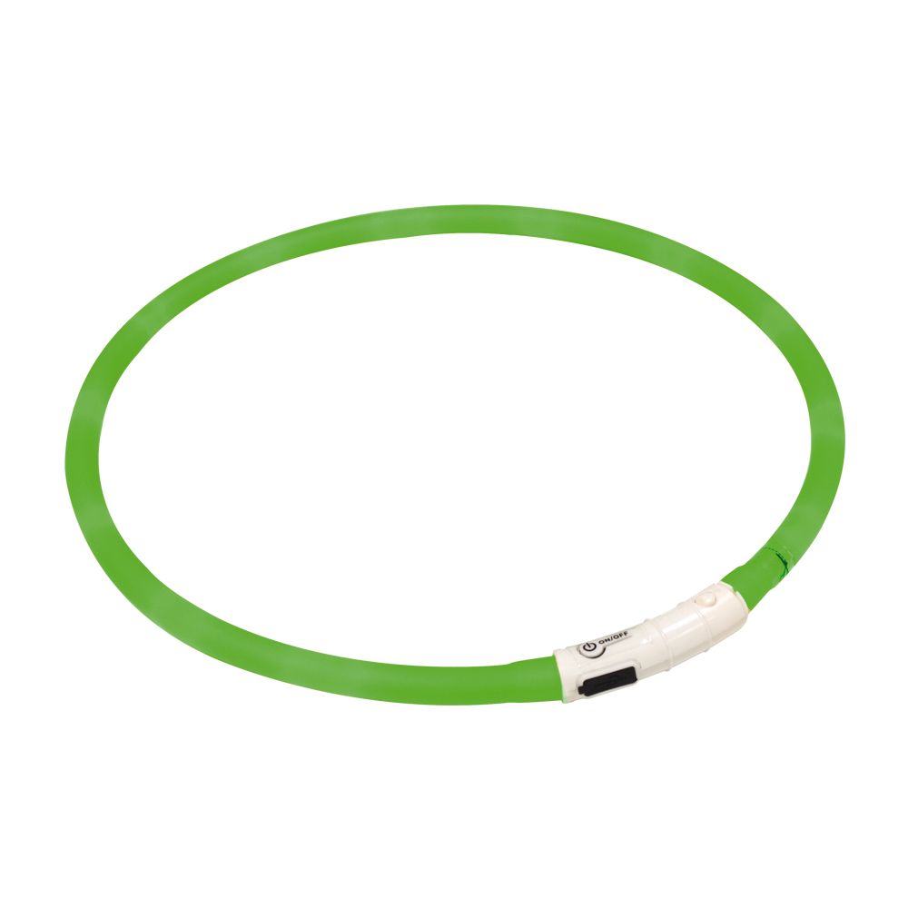 Collare LED USB luminoso per cani