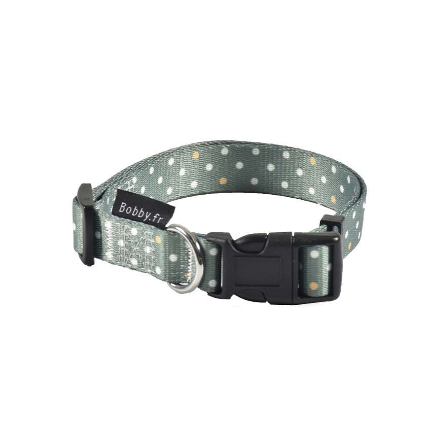 Collare nylon cane Pretty Verde Bobby