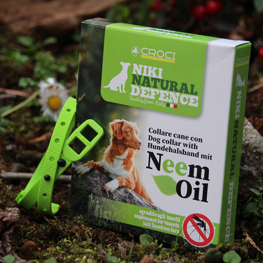 Neemöl-Halsband für Hunde Niki Natural Defense 